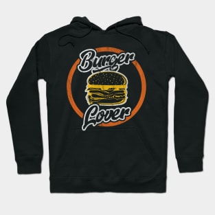 Burger Lover Retro Hoodie